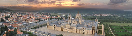 Aerial Photo Panorama - El Escorial, Spain